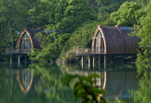 富春江畔的船屋 ,杭州/建築